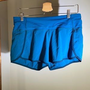 Lululemon Blue Running Shorts